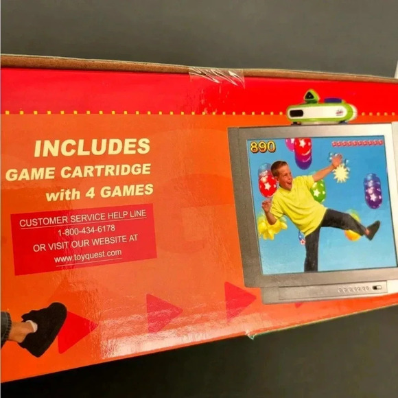 Tv GoGo Video Vision Main Console Includes 4 Games Puts You in the Game - Picture 6 of 6